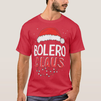 Bolero Santa Claus Christmas Matching Costume T-Sh T-Shirt