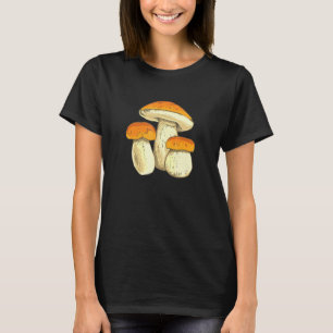 Boletus Mushrooms Collecting Mushroom Pickers T-Shirt