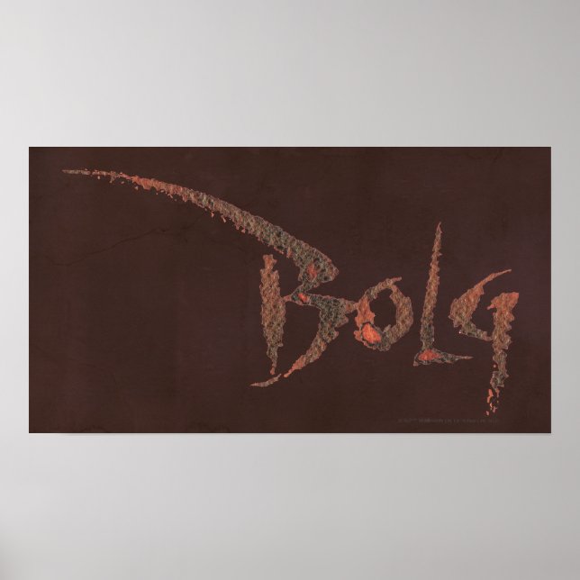 Bolg Name Poster (Front)