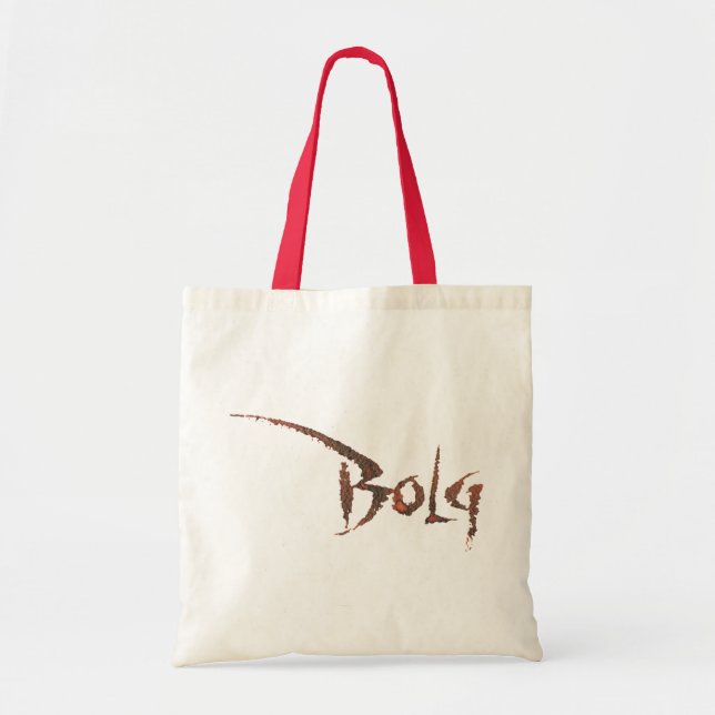 Bolg Name Tote Bag (Front)