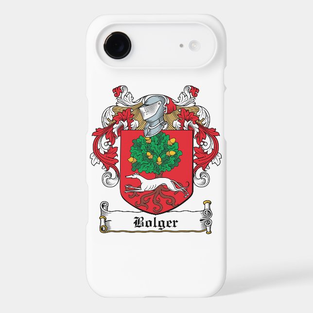 Bolger Family Crest Case-Mate iPhone Case (Back)