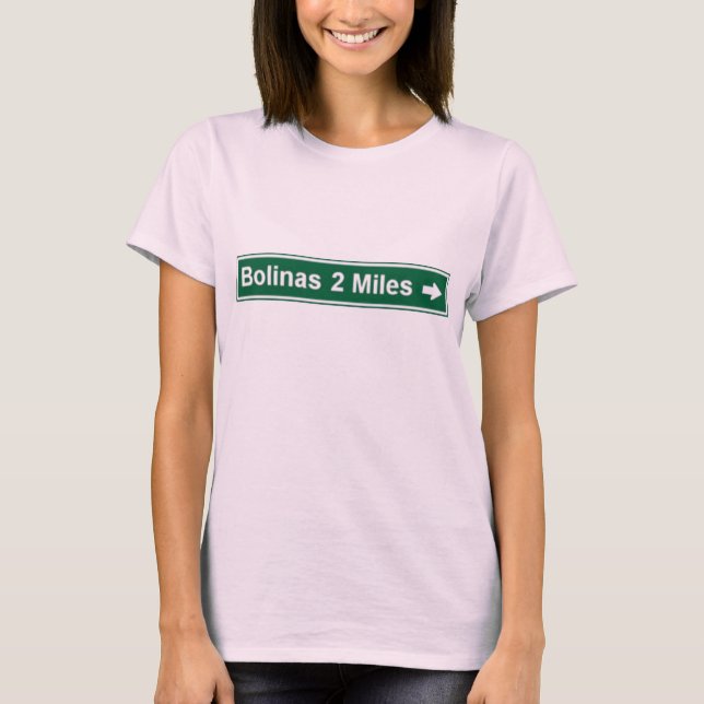 Bolinas 2 Miles T-Shirt (Front)