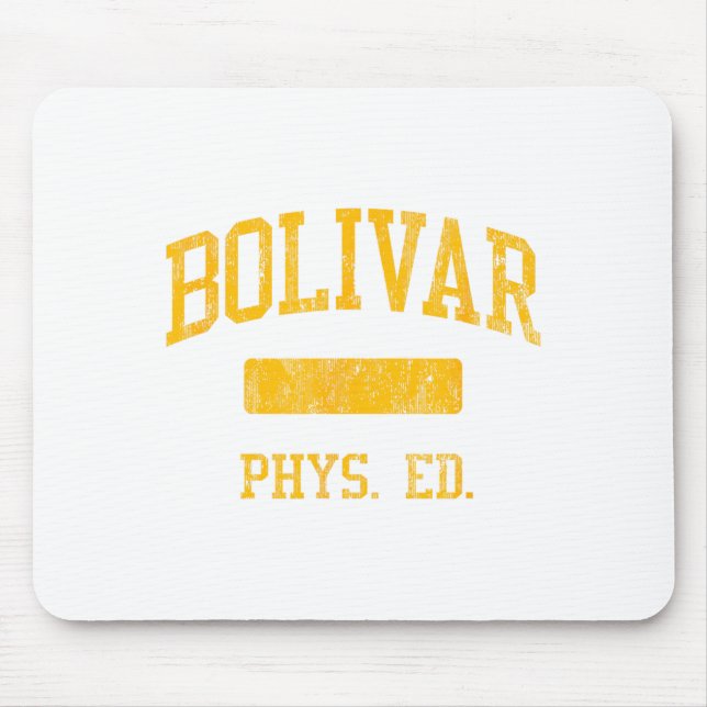 Bolivar High School Hs Bolivar Mo Phys Ed  Mouse Mat (Front)