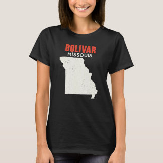 Bolivar Missouri USA State America Travel Missouri T-Shirt