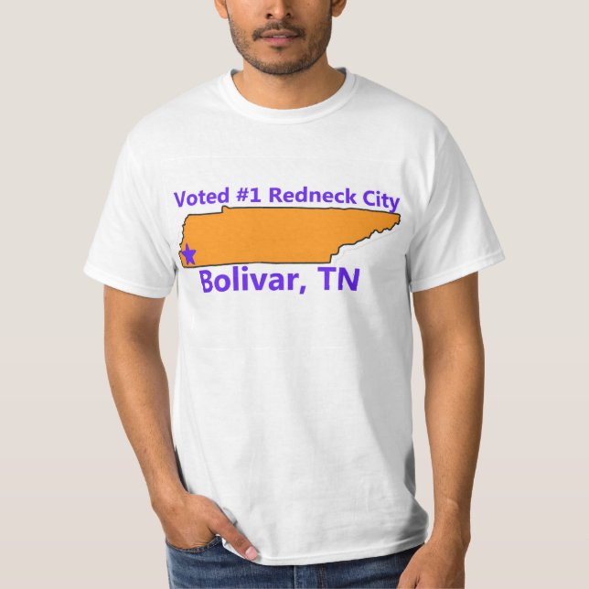 Bolivar, TN Redneck T Shirt Mens (Front)