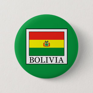 Bolivia 6 Cm Round Badge