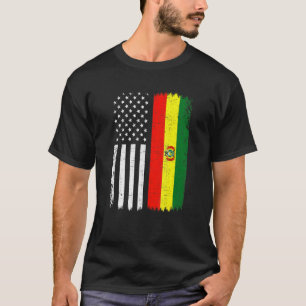 Bolivia American Flag Bolivian T-Shirt
