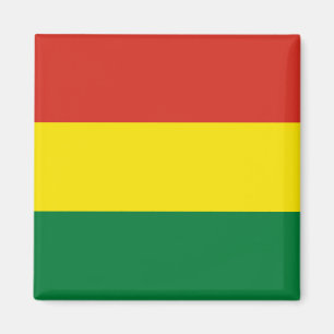 Bolivia (Bolivian) Flag Magnet