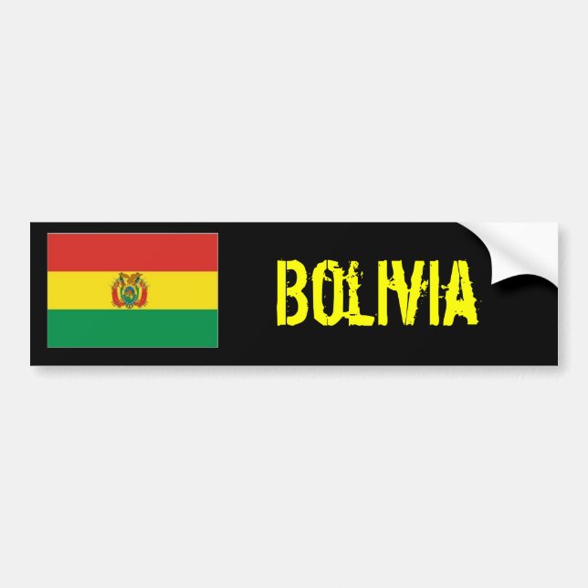 Bolivia bumber sticker (Front)