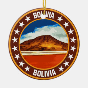Bolivia                                            ceramic tree decoration