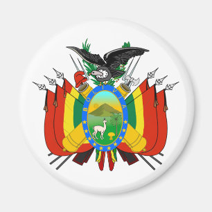 Bolivia Coat of Arms Magnet