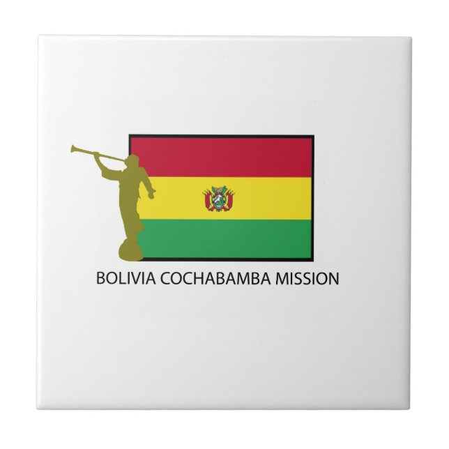 BOLIVIA COCHABAMBA MISSION LDS CTR TILE (Front)