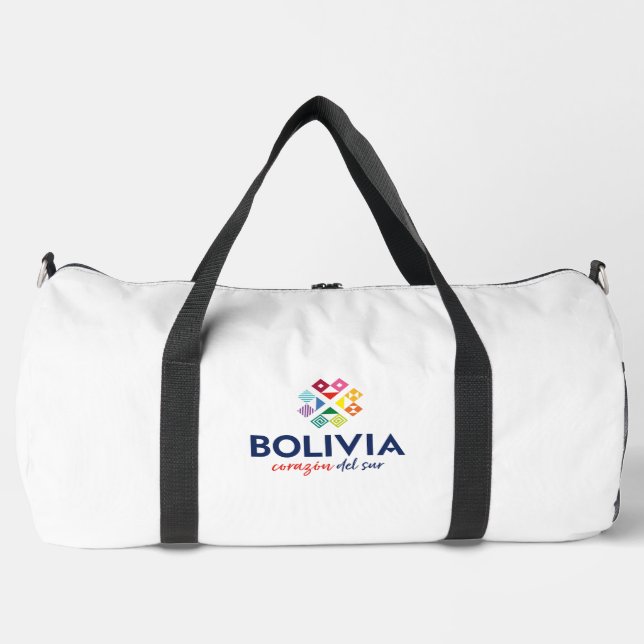 Bolivia corazón del sur duffle bag (Front)