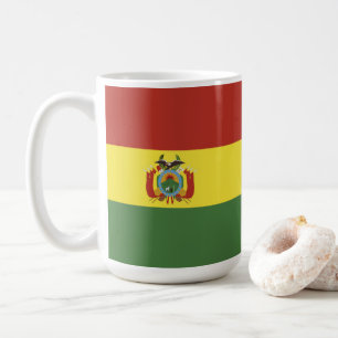 Bolivia flag coffee mug