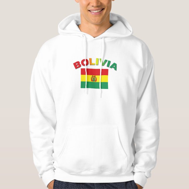 Bolivia Flag Hoodie (Front)