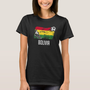 Bolivia Flag Jersey Bolivian Soccer Team Bolivian T-Shirt