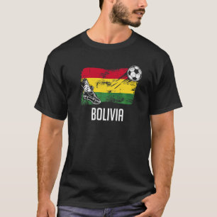 Bolivia Flag Jersey Bolivian Soccer Team Bolivian T-Shirt