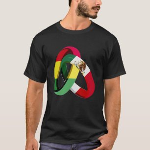 Bolivia Flag Mexico Grown Ring Marriage Wedding T-Shirt
