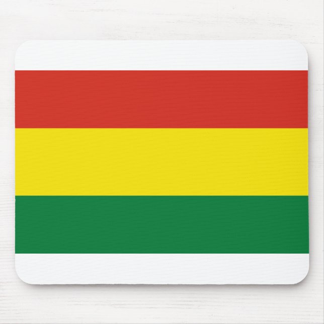 Bolivia Flag Mouse Mat (Front)
