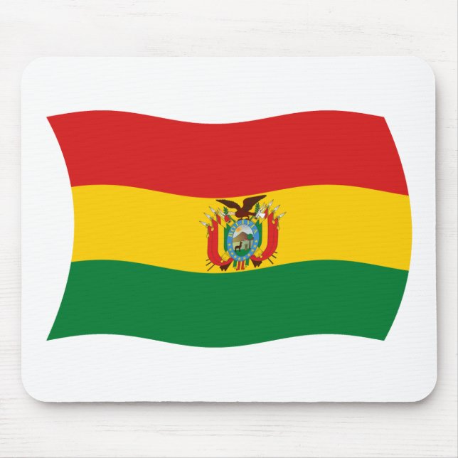 Bolivia Flag Mousepad (Front)