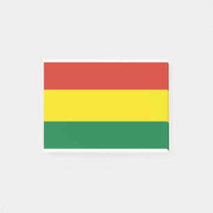 Bolivia Flag Post-it Notes