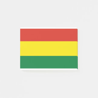 Bolivia Flag Post-it Notes