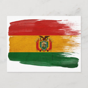 Bolivia Flag Postcards