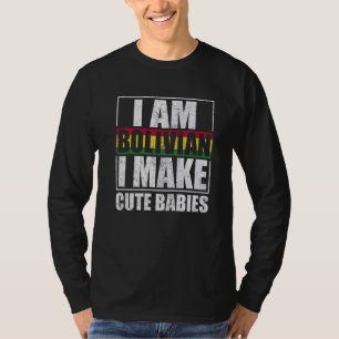 Bolivia Flag Proud Bolivians Men & Women T-Shirt