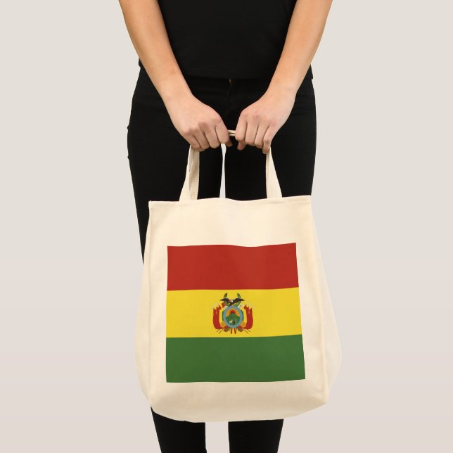 Bolivia flag tote bag (Front (Product))