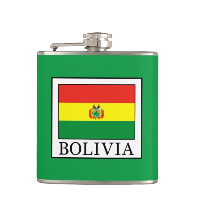Bolivia Hip Flask (Front)