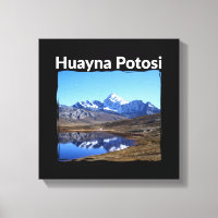 Bolivia Huayna Potosi Mountain  - Andes Art