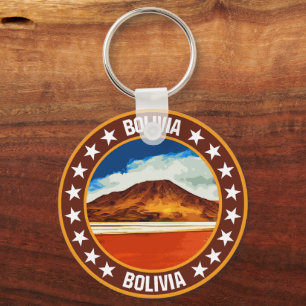 Bolivia key ring