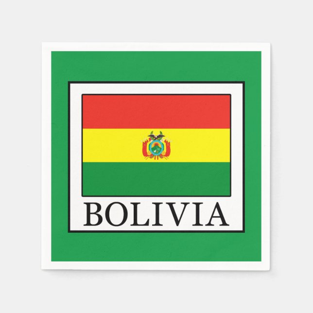 Bolivia Napkin (Front)