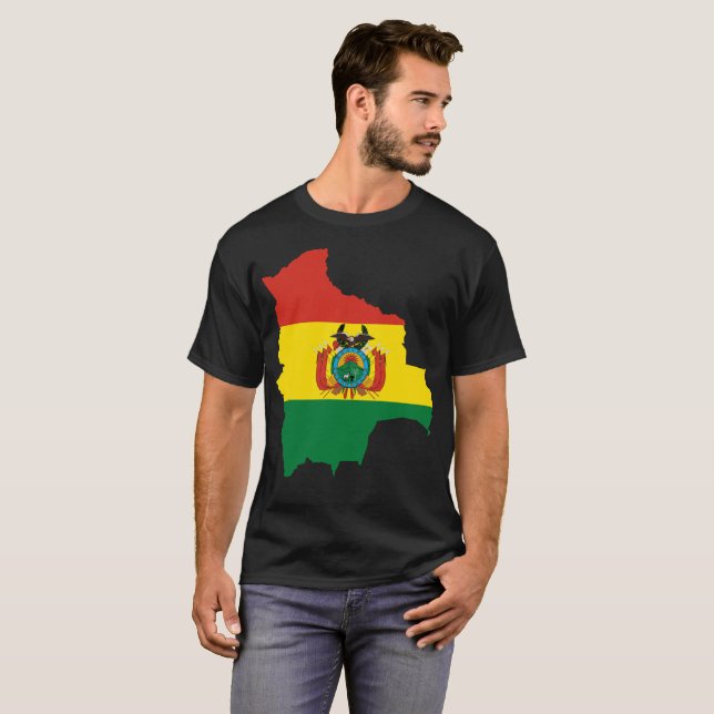 Bolivia Nation T-Shirt (Front Full)