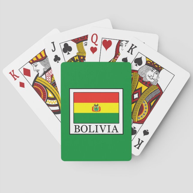 Bolivia Playing Cards (Back)