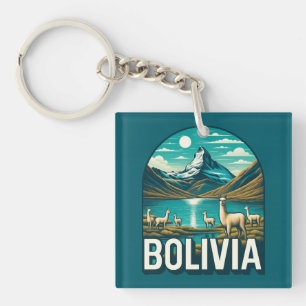Bolivia South America Key Ring