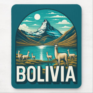 Bolivia South America Mouse Mat