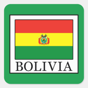 Bolivia Square Sticker