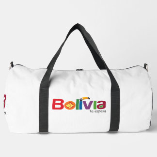 Bolivia te espera duffle bag