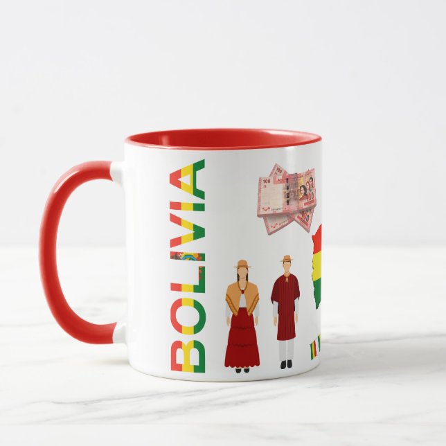 Bolivia Travel Mug – Explore the Heart of the Ande (Left)
