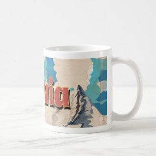 Bolivia Vintage Travel Poster Coffee Mug
