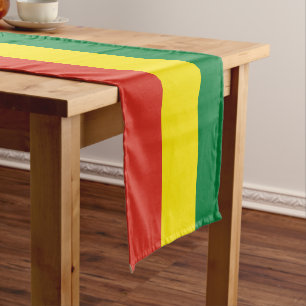 Bolivian flag & Sports fan house decor / Bolivia Short Table Runner