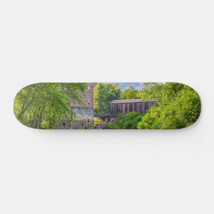 Bollinger Mill And Burfordville Covered Bridge Skateboard