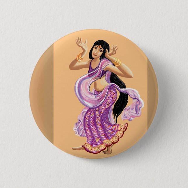 Bollywood 6 Cm Round Badge (Front)