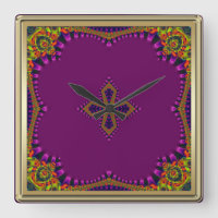 Bollywood Bohemian Magic Wall Clock