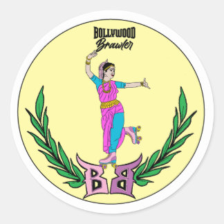 Bollywood Brawler - Derby Girl Classic Round Sticker