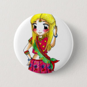 Bollywood - Jessica 6 Cm Round Badge