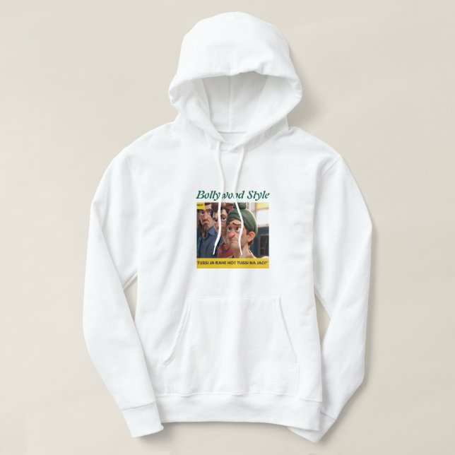 Bollywood Style  Hoodie (Design Front)