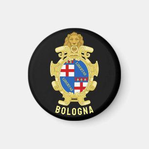 Bologna coat of arms - Italy Magnet