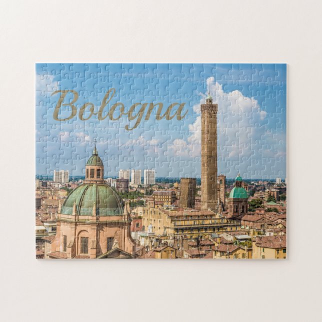 Bologna Emilia Romagna Italy Panorama gift Jigsaw Puzzle (Horizontal)